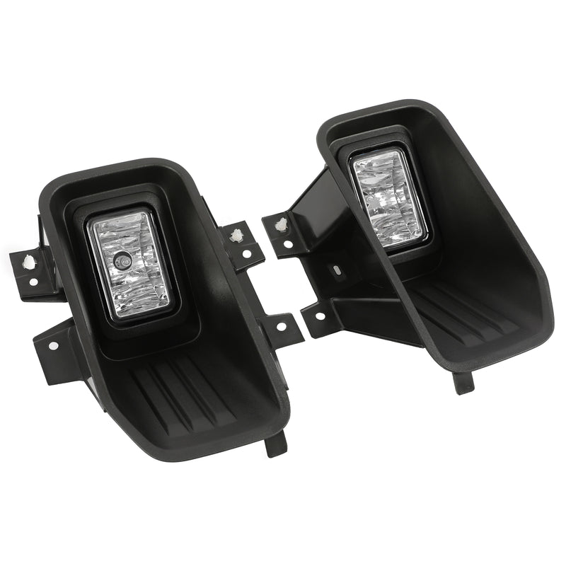 Clear Lens Halogen Fog Lights Lamps for Ford F-150 F150 2018-2020 Set Pair