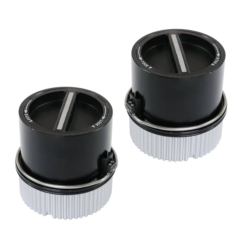2 Pcs 4x4 Front Auto Locking Hub for Ford F250 F350 F450 F550 Super Duty 1999-20