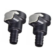 DURAFORCE 8838HF6 Universal Sprayless Marine Fuel Connector Female for 1/4 NPT 2pcs