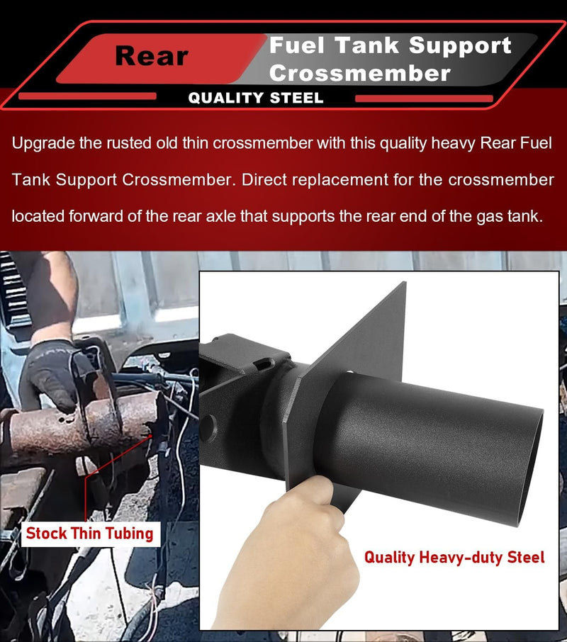 Rear Fuel Tank Support Crossmember for Chevy Silverado Sierra 99-06 1500 2500HD