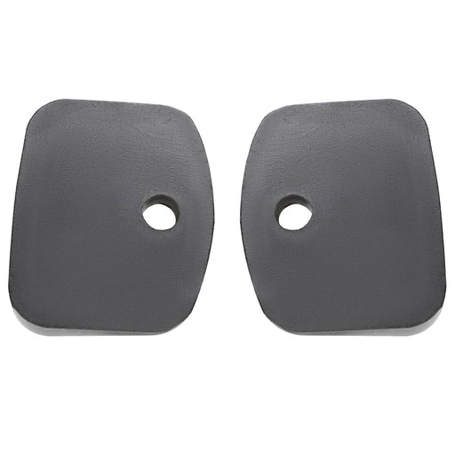 DURAFORCE Roof Rail Pads for Ford Transit Extended Van PE Plastic Black 2 Pieces