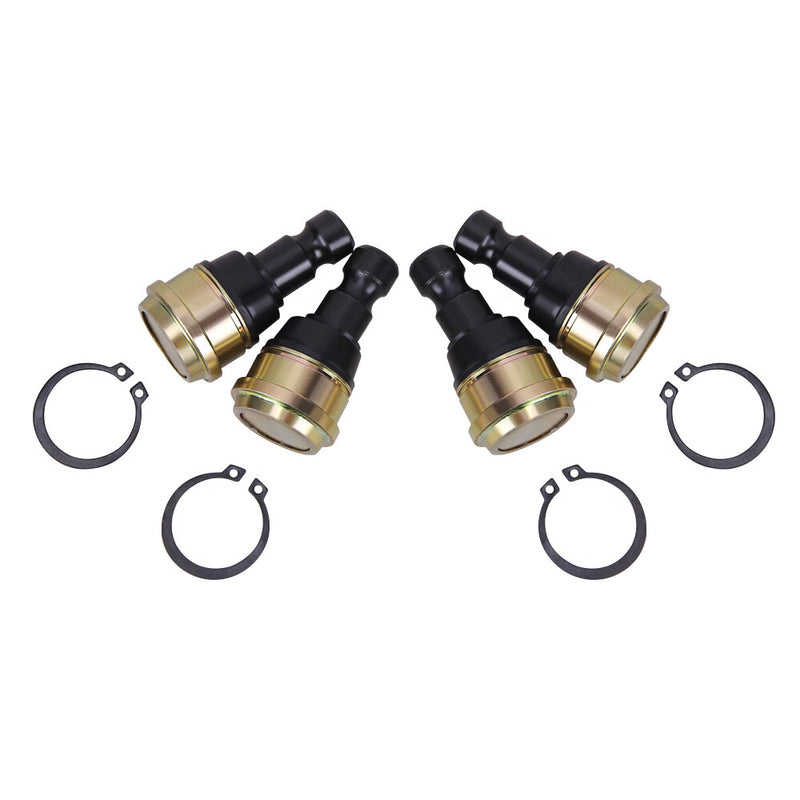 Front Ball Joints Upper Lower for Polaris RZR 570 800 All Models 4 Pack