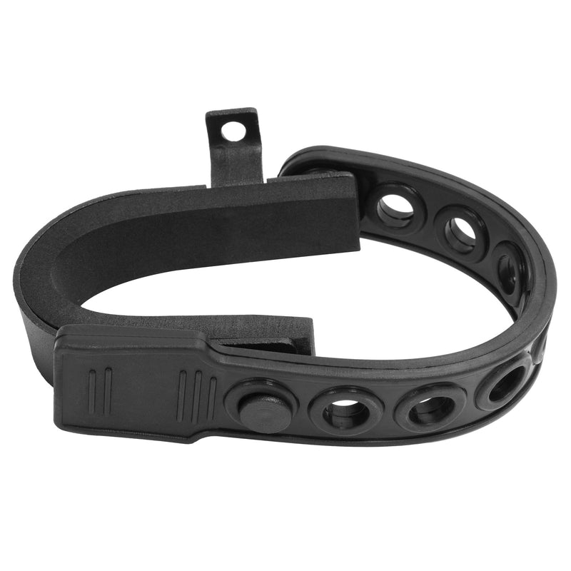 Powder Coated Rubber Gun Rack Straps for Seat Back MOLLE Mounting 2 Pack