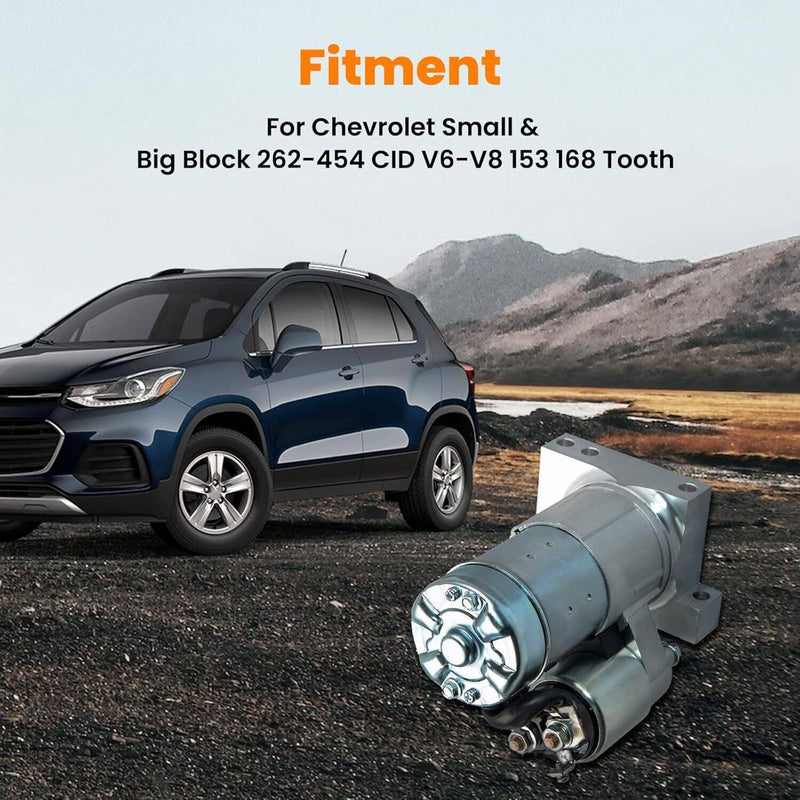 Starter Motor for Chevy SBC BBC GM Super Mini High Torque 1.4KW CW 12V 10 Teeth