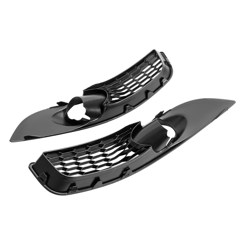 Fog Light Bezels Grille Covers for Chevrolet Impala 2006-2013 Black Left Right
