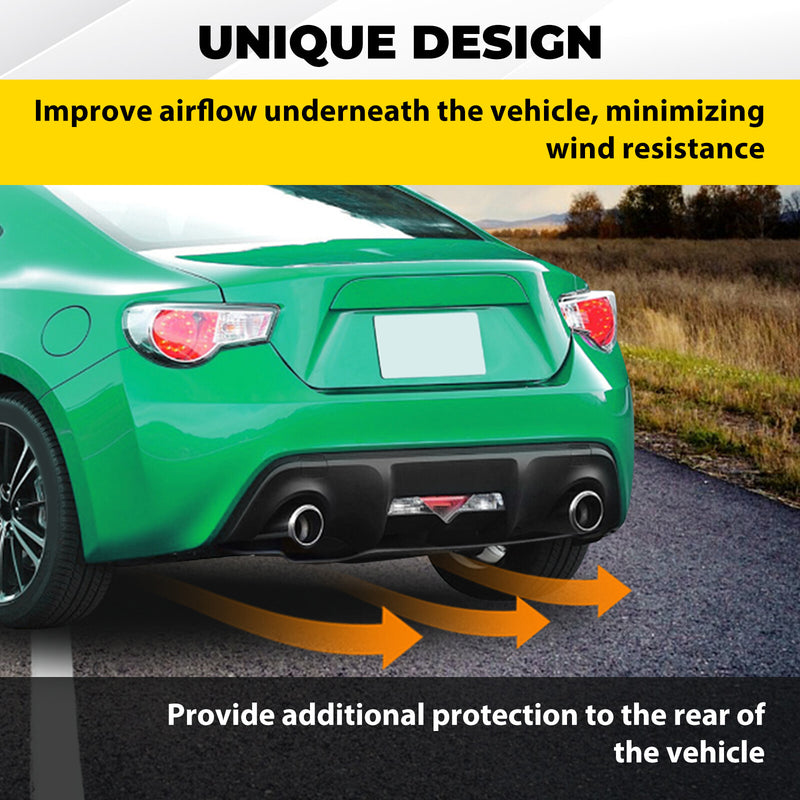 Rear Diffuser Lip Spoiler for Scion FRS for Toyota 86 for Subaru BRZ 2013-2020