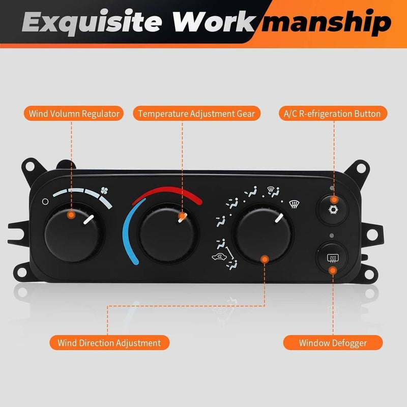 599-212 A/C Heater Climate Control Module for 2002-2005 Dodge Ram 1500 2500 3500