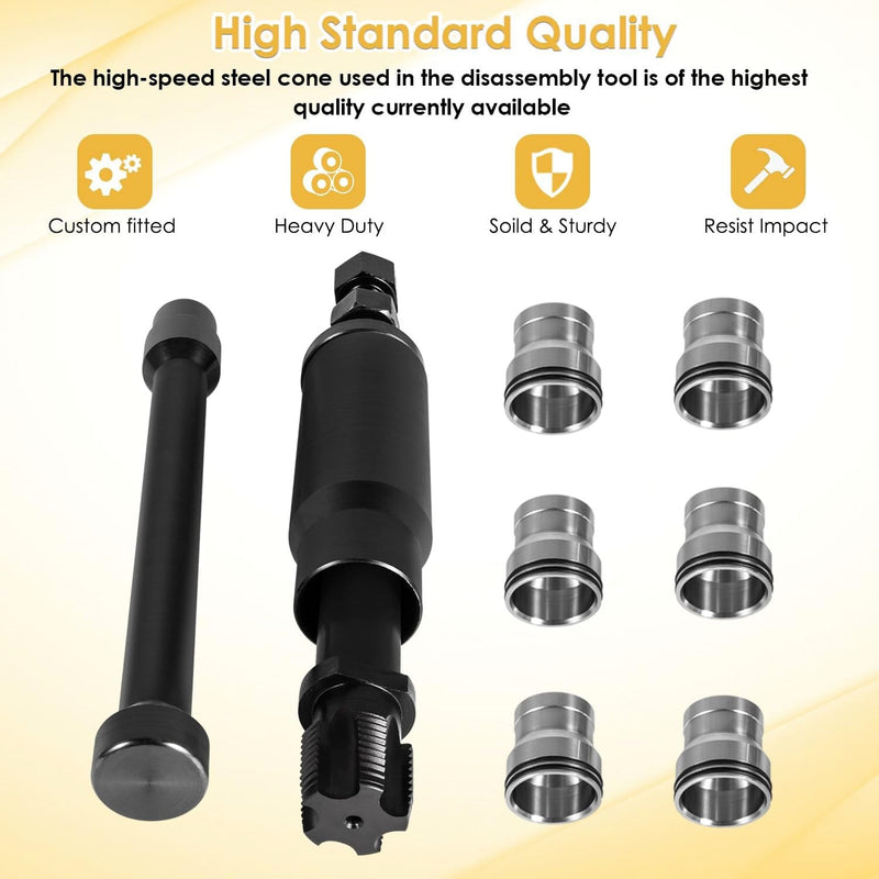Injector Sleeve Cup Removal Tool Install Kit for Caterpillar CAT 3126B C7 C9
