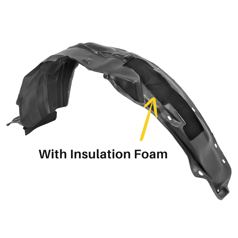 HO1249166 Inner Fender Liner Splash Shield for Honda Civic 2012-15 Front Right