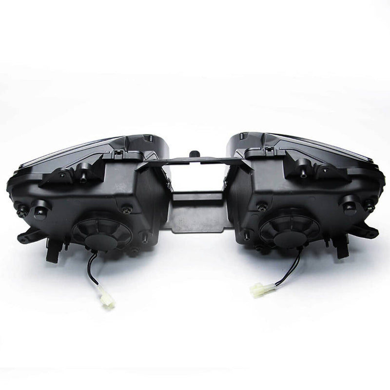 Front Headlight Headlamp for Yamaha YZF R6 YZFR6 2006-2007 Black ABS