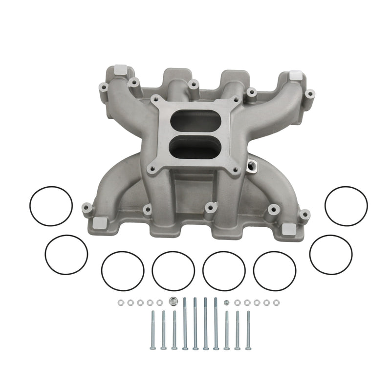 300-130 Dual Plane Mid-Rise Intake Manifold for GM LS1 LS2 LS6 Cathedral Port