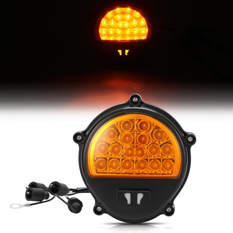 12422957 Yellow Lens LED Front Turn Signal Light for Humvee M35 M998 Trucks