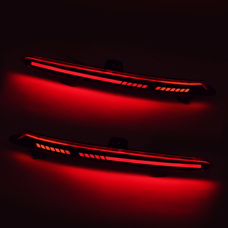 Rear Bumper Lamp Red LED Reflector Tail Light for Honda Accord 2018 2019-2022