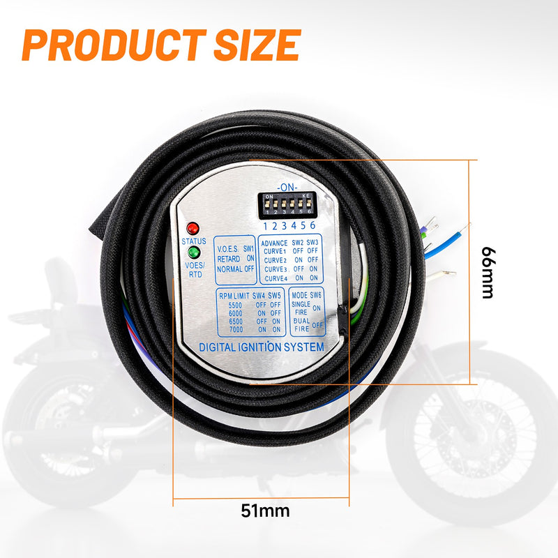 53-644 Programmable Ignition Module for Harley Sportster 1971-2003 Except 1200S