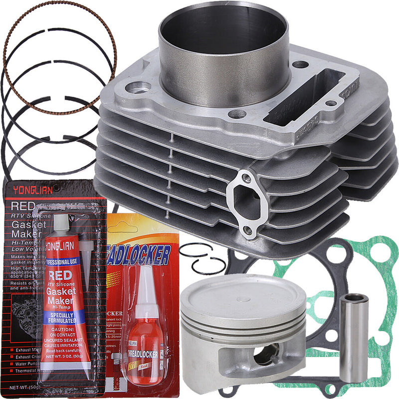 Cylinder Piston Top End Gasket Kit for Yamaha Bruin 350 YFM350A 2004-2006
