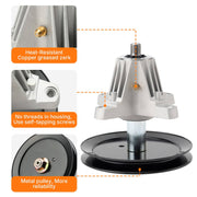 DURAFORCE 46" Deck Spindle for MTD Craftsman T135 T140 T150 T1500 T1600 T1700 T1900 T2600