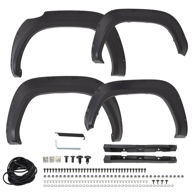 TO1790111 TO1791111 Front Rear Fender Flares for Toyota Tacoma 2016-2023