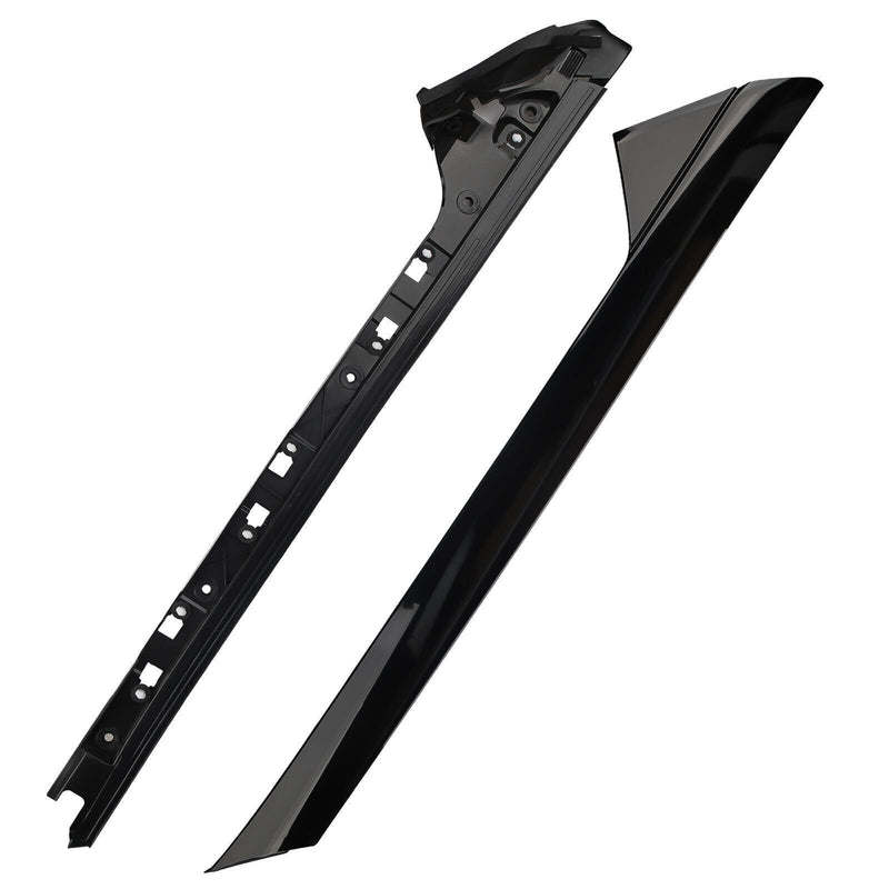 Windshield A Pillar Molding Trim for 11-19 Ford Explorer Left Right 4Pcs