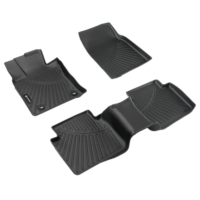 Floor Mats Liner TPE All Weather Protection for Toyota Camry Gas FWD 2018-2024