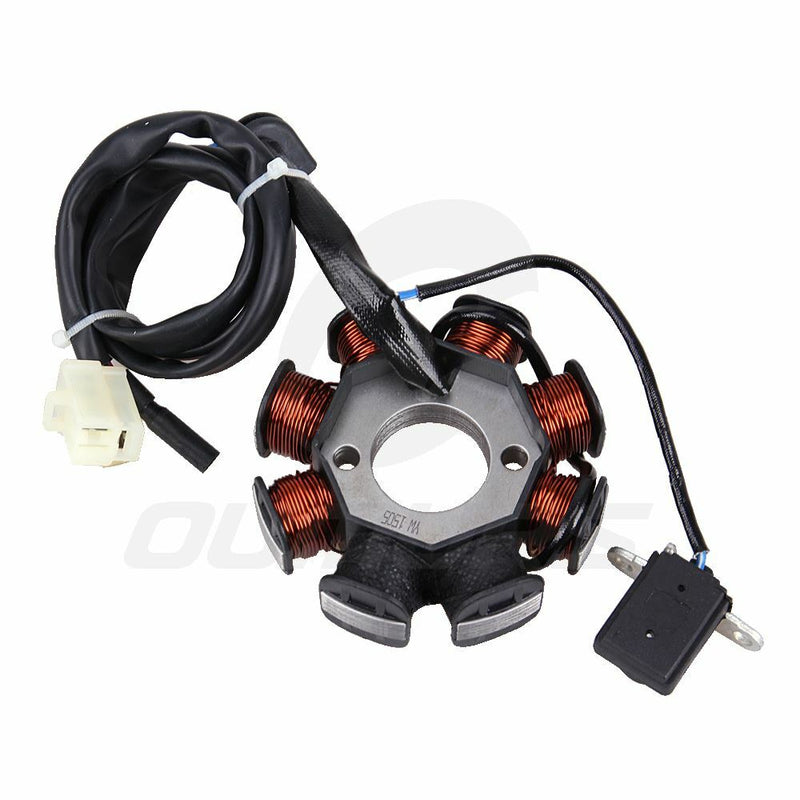 Magneto Stator 8 Pole Coil for GY6 50cc 110cc 125cc 150cc Moped Scooter ATV