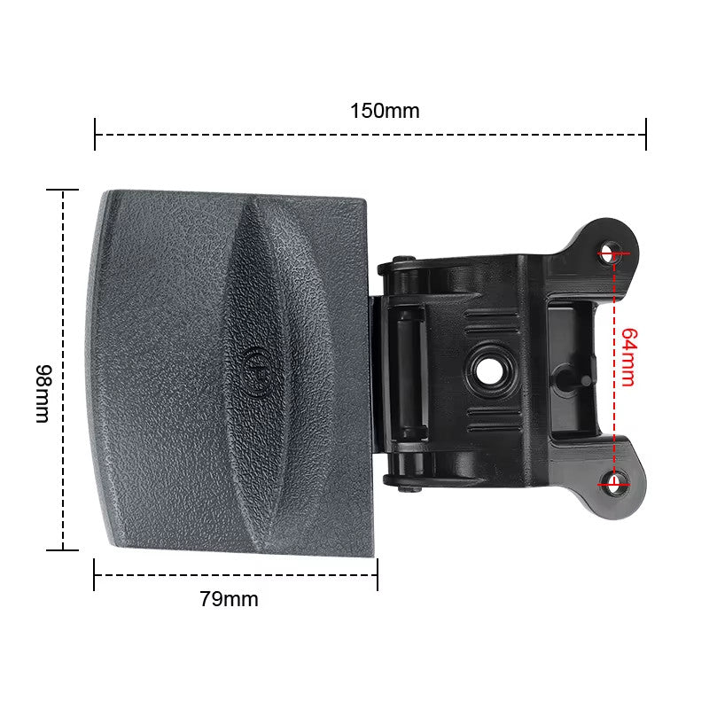 Center Console Cup Holder Insert Divider Black for Toyota Corolla 2009-2013