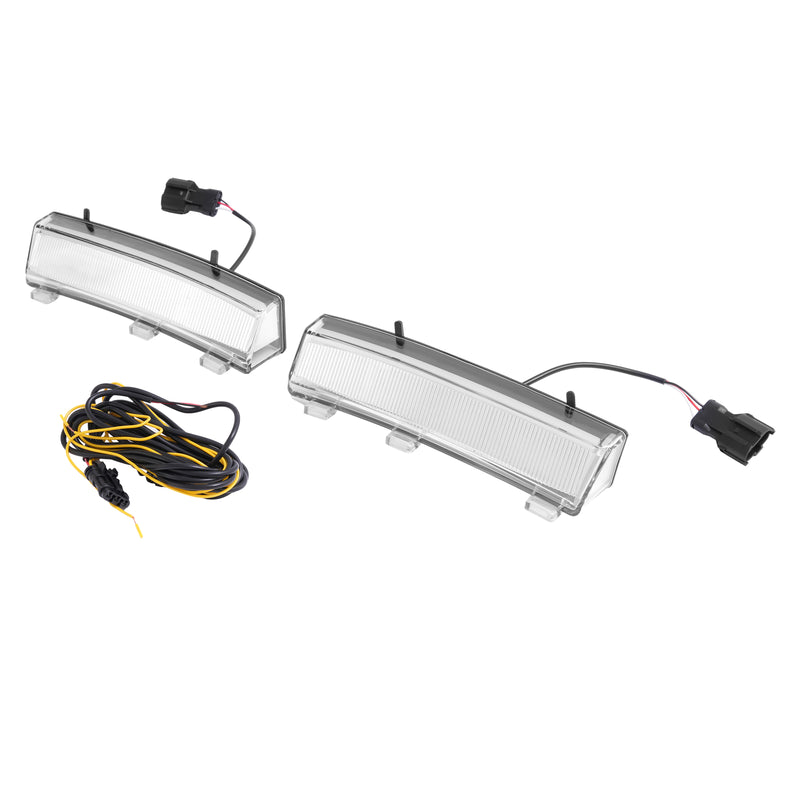 Switchback Clear Lens Turn Signal Lights Side Marker for Nissan 350Z LCI 06-09
