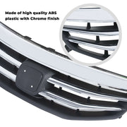DURAFORCE Front Radiator Bumper Grille Front Upper Chrome Grill for Honda Accord 2011-2012