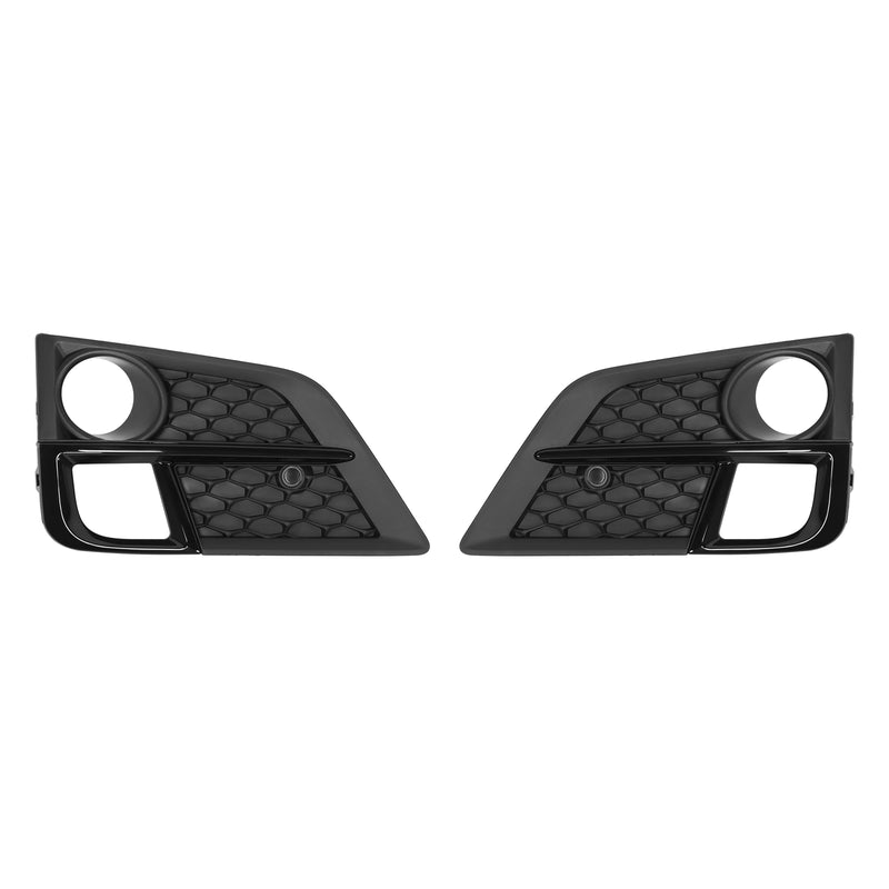 Fog Light Cover Front Bumper Lamp Bezel for Honda Odyssey 2018-2020 Black Pair