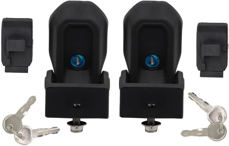 Hood Latches Catch Lock Kit for Jeep Wrangler JL Gladiator JT 2018-2024 With Key