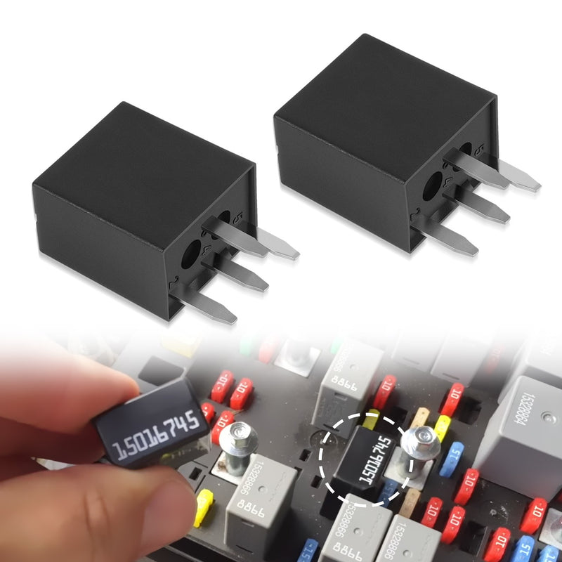 15016745 Multi-Purpose Headlight Relay for GMC Envoy Chevrolet, 2 Pieces