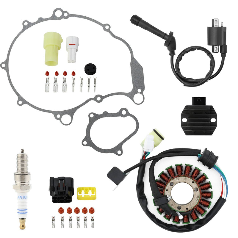 For Yamaha Raptor 660R Ignition Coil Rectifier Stator with Gasket