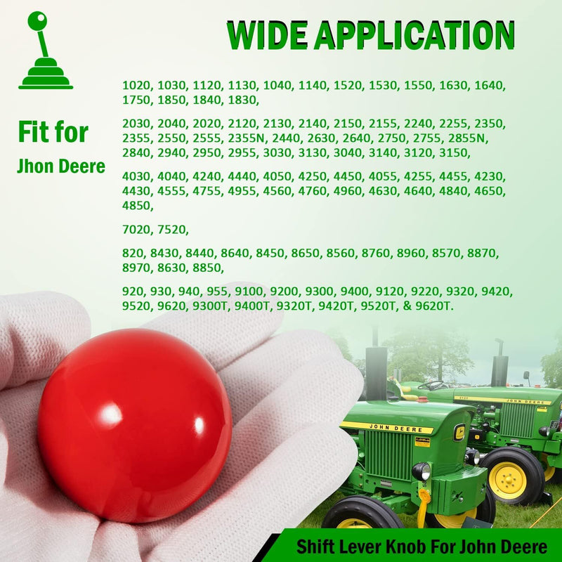 R50864 R153875 R161382 Gearshift Knob for JD 1020 2020 2640 2755 4430 4455 8430