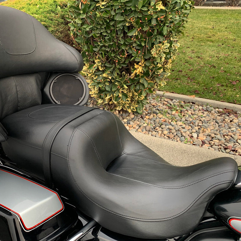 Rider Driver Passenger Seat 2Up for Harley Electra Glide Ultra Limited 2008-Up