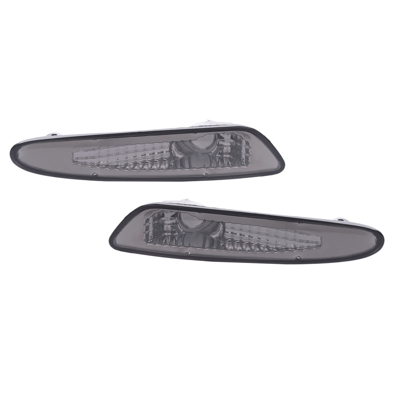 Smoke Bumper Side Marker Lights for Mercedes Benz R230 SL Class AMG 2003-2006