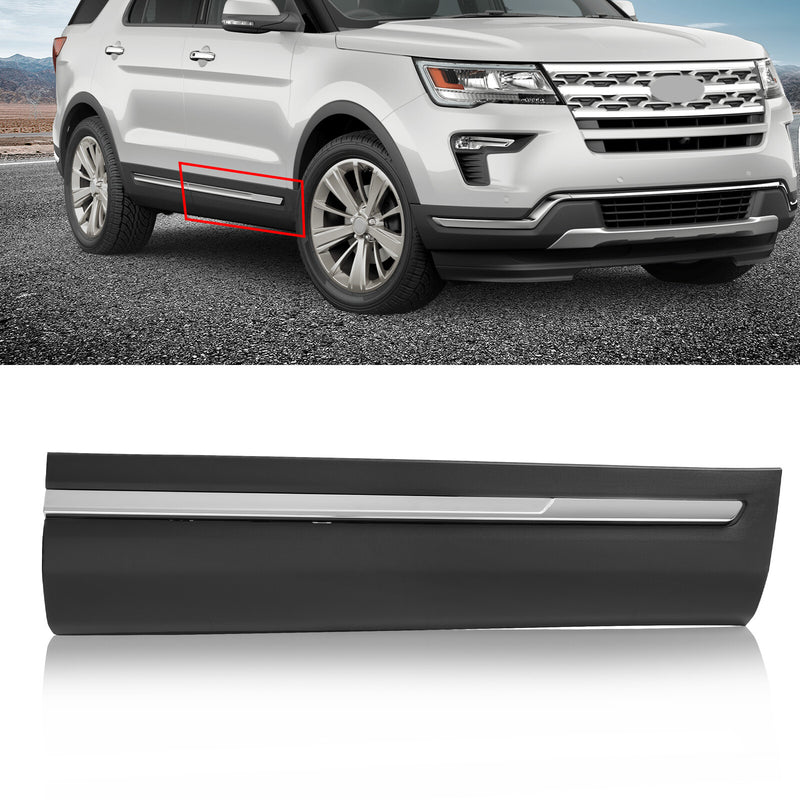 Door Body Side Lower Molding Trim Front Right for Ford Explorer 2016-2019