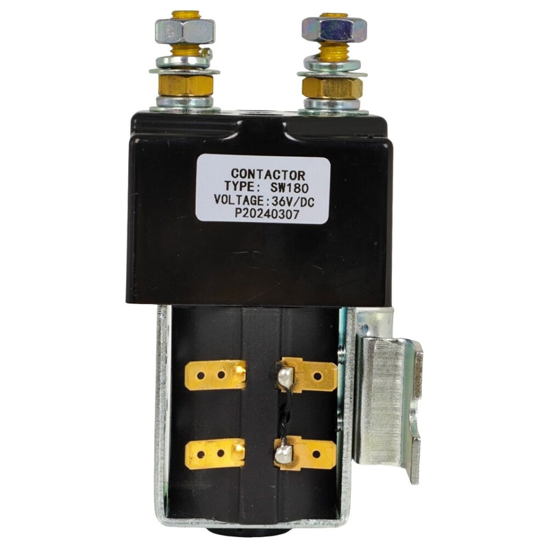 SW180 36V 200A Contactor Solenoid for Albright Mounting Bracket Golf Cart