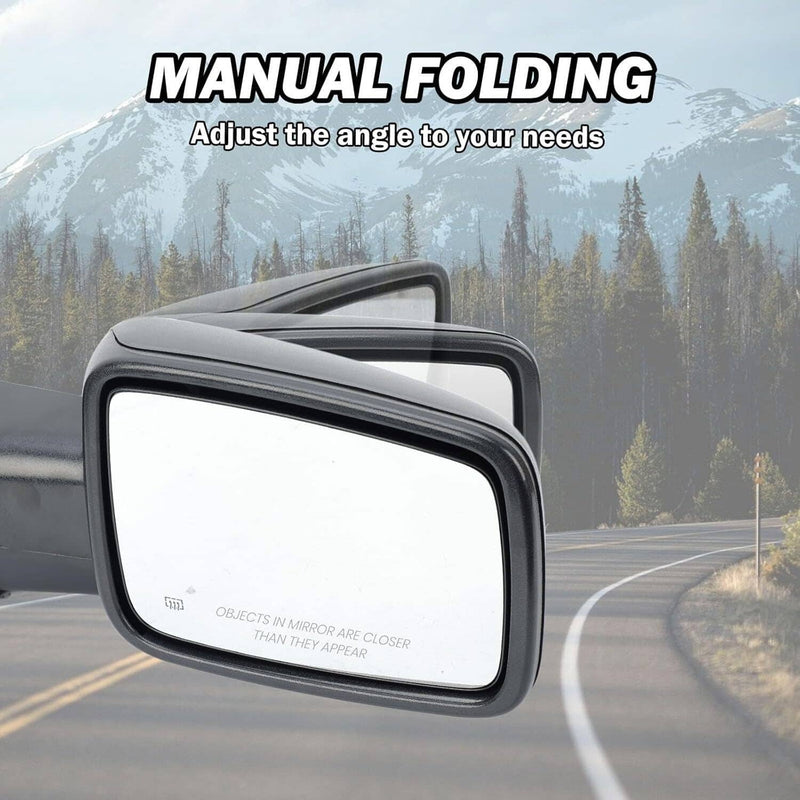 Passenger Side Power Heated LED Signal Mirror for Ram 1500 13-19