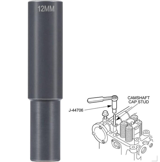 DURAFORCE J-44706 J-36003-A 12MM Rocker Arm Shaft Socket for Detroit 60 Series Engine