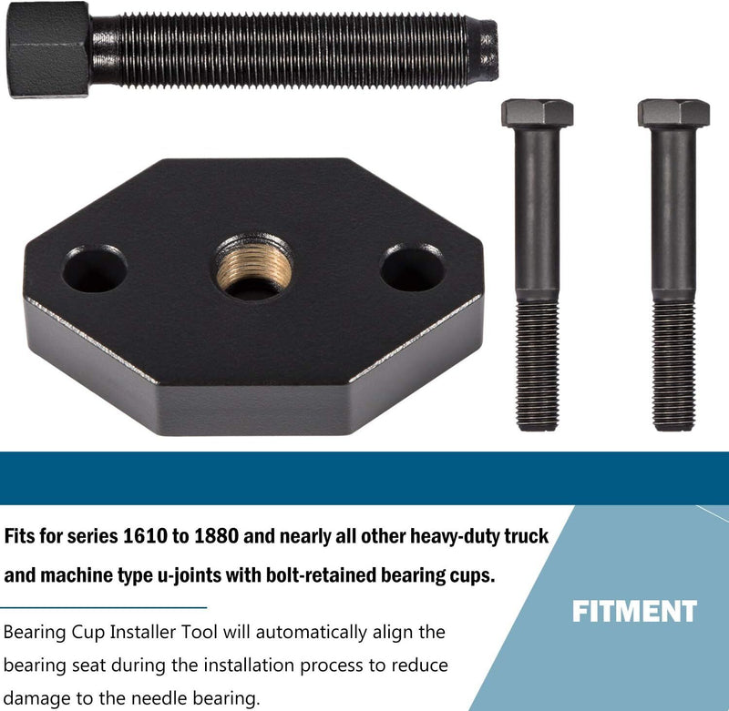 10102 U-Joint Puller 5192 Bearing Cup Installer Tool Set Heavy-Duty Truck