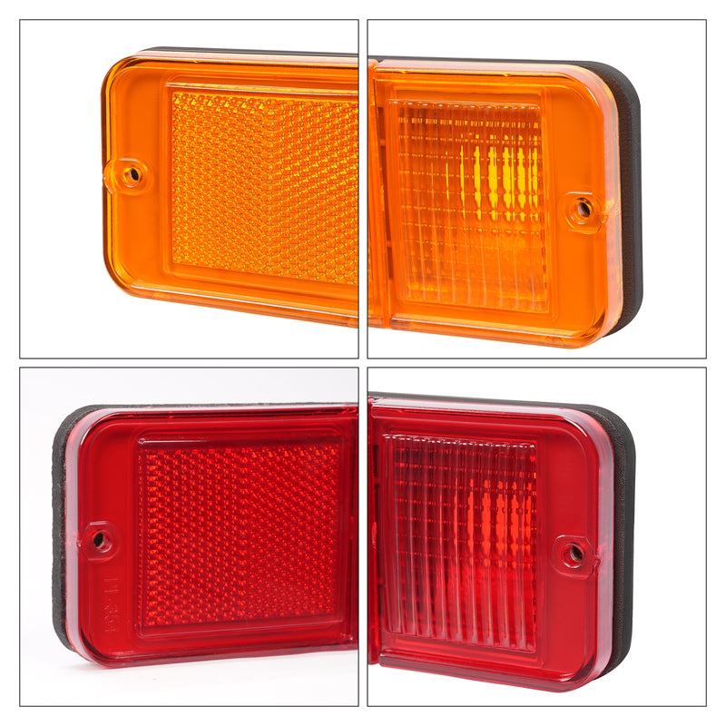 Front Rear Side Marker Lights for Chevrolet and GMC C/K Pickup Trucks 1968-1972