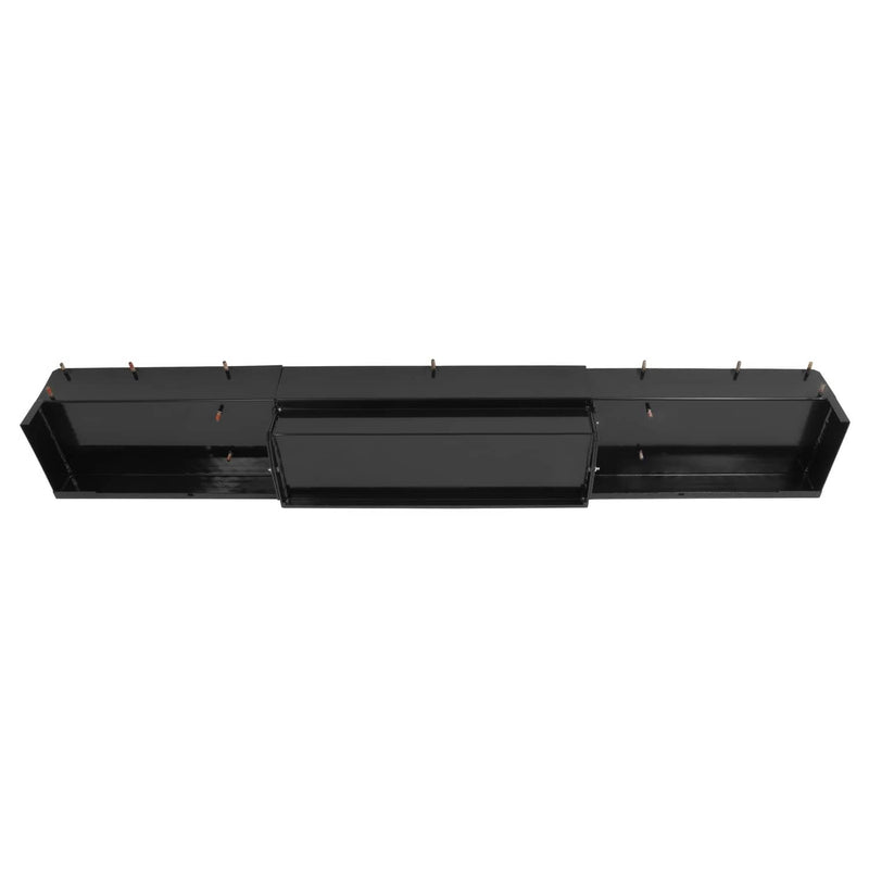 DURAFORCE Rear Step Bumper 83" Black Universal Screw-On for Enclosed Utility Body