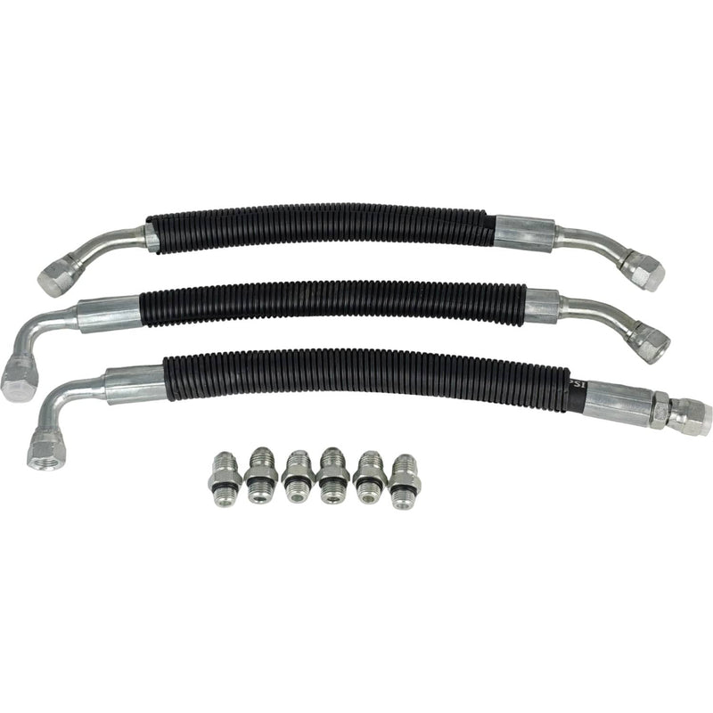 DURAFORCE 1999-2003 High Pressure Oil Pump Hoses Lines Crossover Kit for Ford Excursion