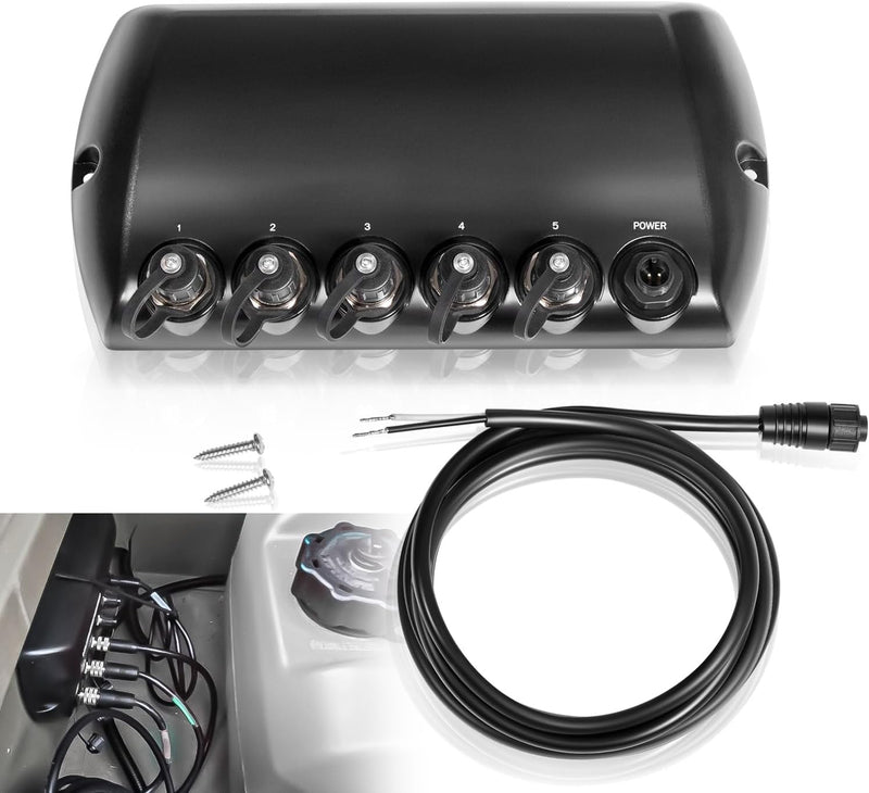 AS-ETH-5PXG 5-Port Ethernet Switch for Humminbird #408450-1 Network Hub