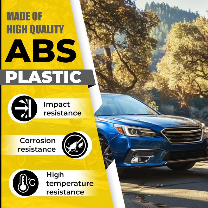 Pair Fog Light Lamp Covers Bezels for Subaru Legacy 2018-2019 Left Right Side