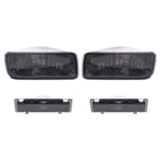 DURAFORCE Smoke Bumper Turn Signal Side Marker Lights for Chevrolet Camaro 1985-1992