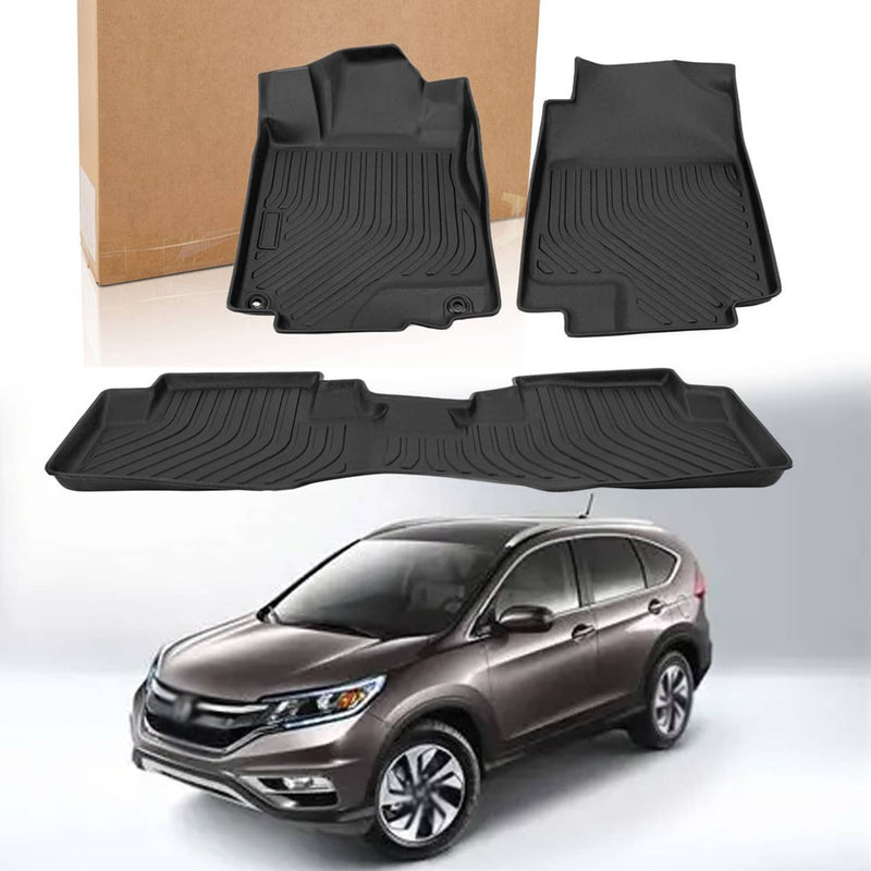 1st 2nd Row Floor Mats Liners Fit for Honda CR-V CRV 2012 2013 2014 2015 2016
