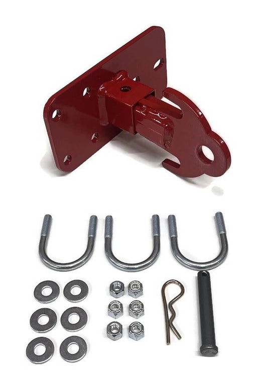 DURAFORCE Heavy Duty Trailer Hitch Receiver for Simplicity ZTR Lawn Mower 3 Tube Bumper