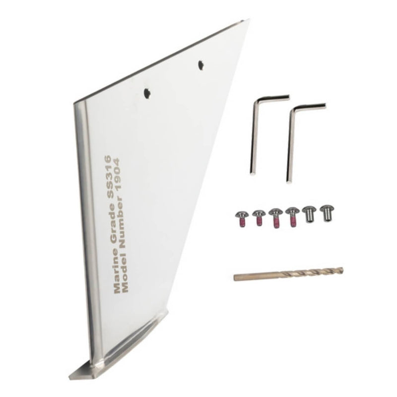 DURAFORCE 27061 Skeg Guard Stainless Steel Protector for Mercury 4 Or 2 Stroke