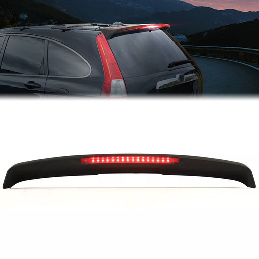 DURAFORCE Roof Rear Spoiler Wing With LED Light for Honda CRV CR-V 2007-2011 08 09 10
