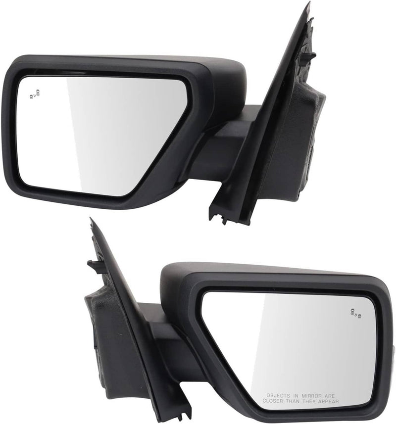 Mirror Turn Signal Temp Sensor Puddle Light Pair for Ford F-150 2021-24